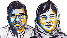 Club de Madrid congratulates Nobel Peace Price Laureates Malala Yousefzai and Kailash Satyarthi