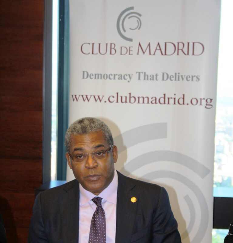 Prime Minister Bellerive of Haiti discusses with Club de Madrid leadership support for the “refoundation” of the State