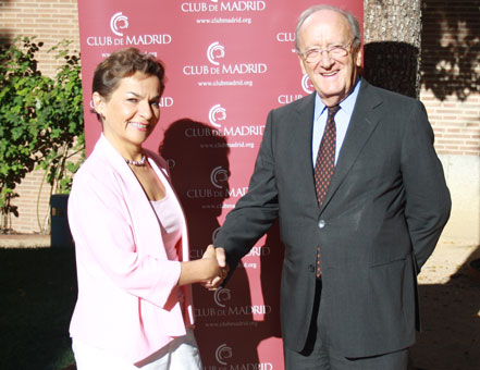 Christiana Figueres visits the Club de Madrid
