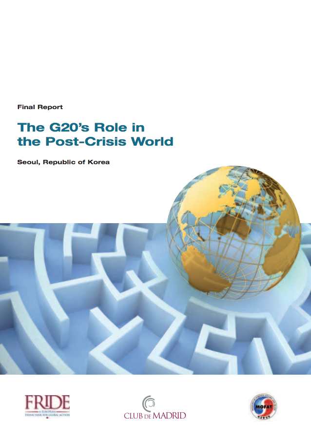publicación The G20’s role in the post-crisis world