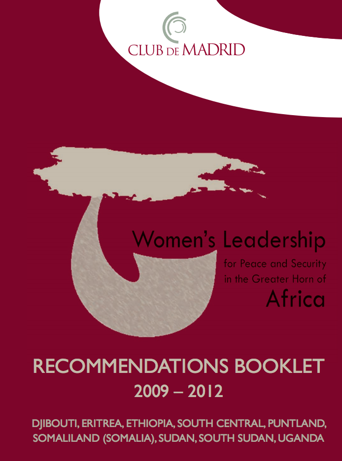 publicación Women’s Leadership. Recommendation’s Booklet