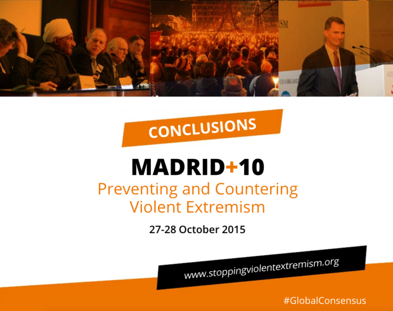 Club de Madrid launches the conclusions report of the ‘Madrid+10 Preventing and Countering Violent Extremism Policy Dialogue’
