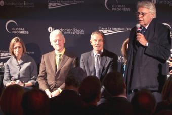 Two of our Members, Bill Clinton and Felipe González met with Tony Blair and other progressive leaders in New York to launch the Global Progress Council