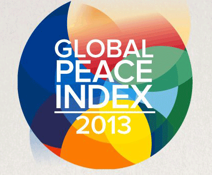 The 2013 Global Peace Index: the world, a  less peaceful place