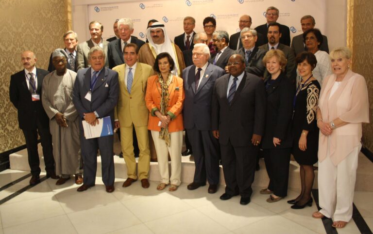 Former World Leaders Gather in Kuwait to Discuss Advancing Democractic Values and Human Rights