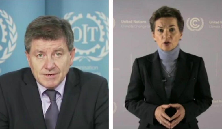 Guy Ryder and Christiana Figueres, two visions about Societies that Work