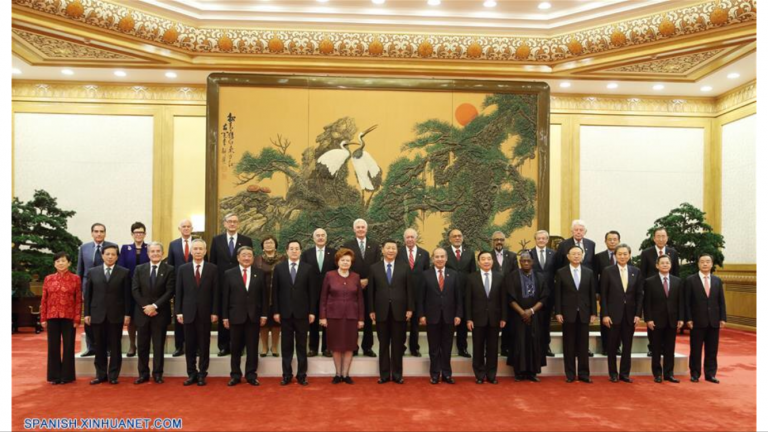 Seventeen Club de Madrid Members meet Xi Jinping in Beijing