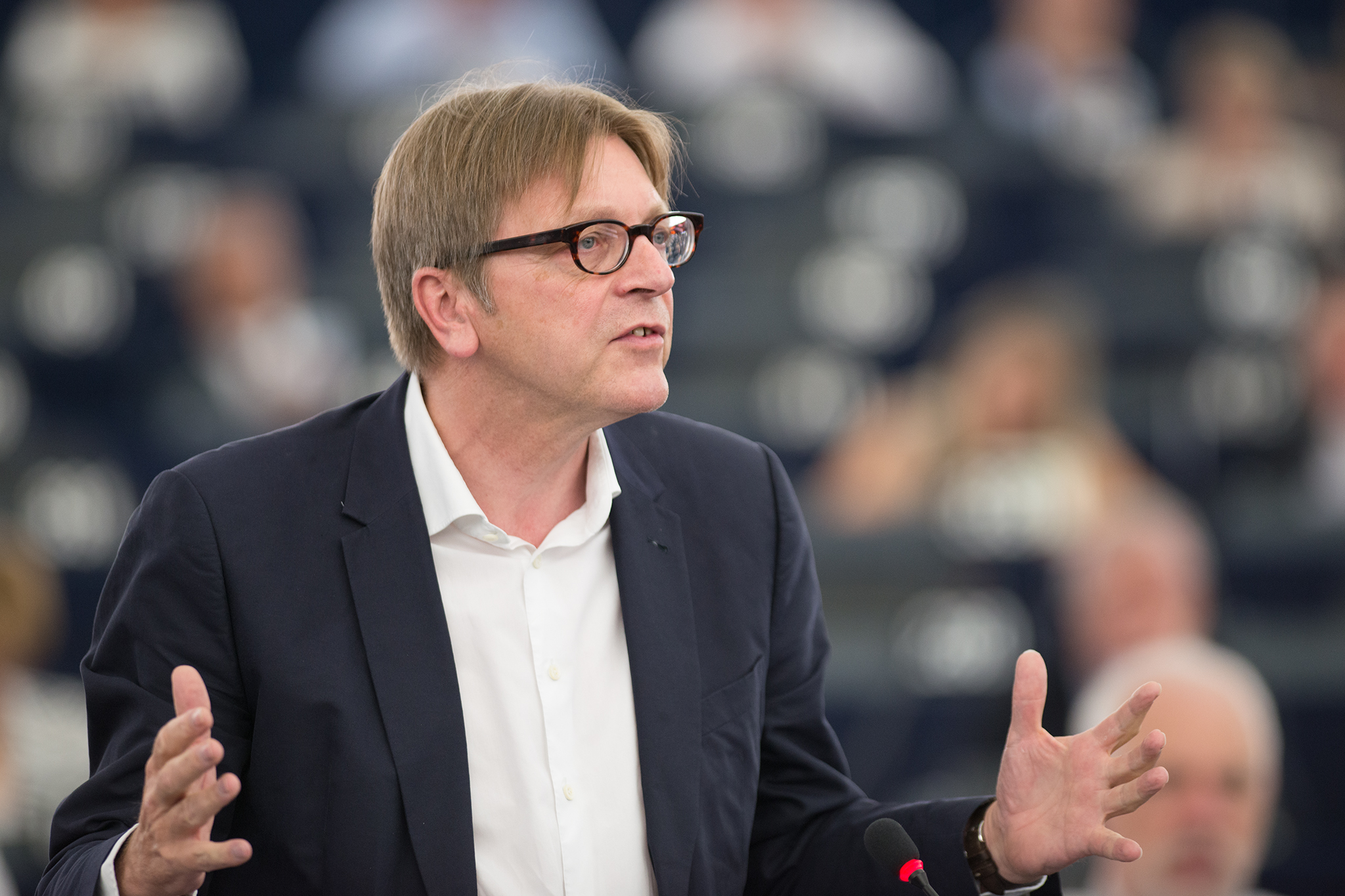 Guy Verhofstadt: “In a world where an algorithm determines all outcomes, politics no longer exits.”