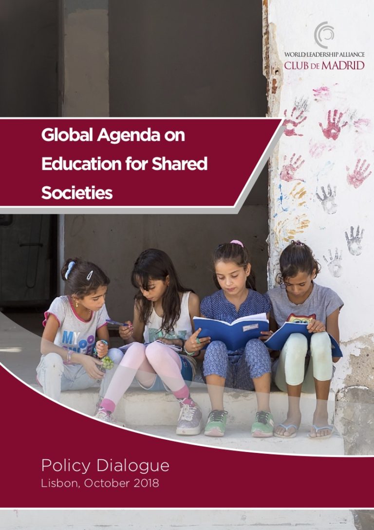 publicación Global Agenda on Education for Shared Societies