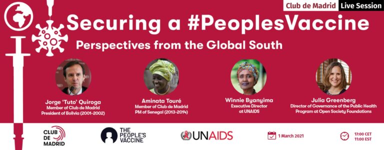 Live Session: Securing a People’s Vaccine  – Perspectives from the Global South