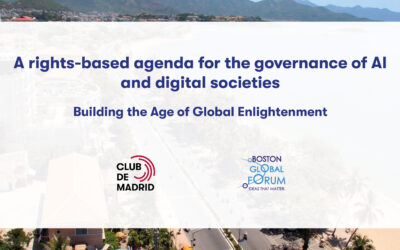 A rights-based agenda for the governance of AI and digital societies: Building the Age of Global Enlightenment
