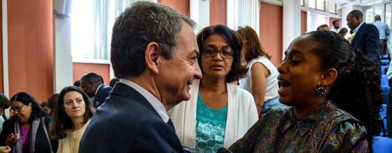 Rodríguez Zapatero: “The most important change of the 21st century will be the conquest of women’s rights”