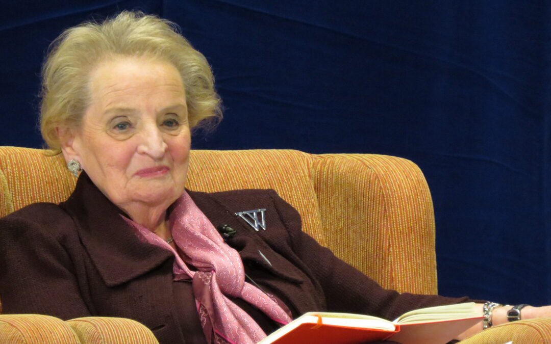 Statement from Club de Madrid on the Passing of Secretary Madeleine Albright