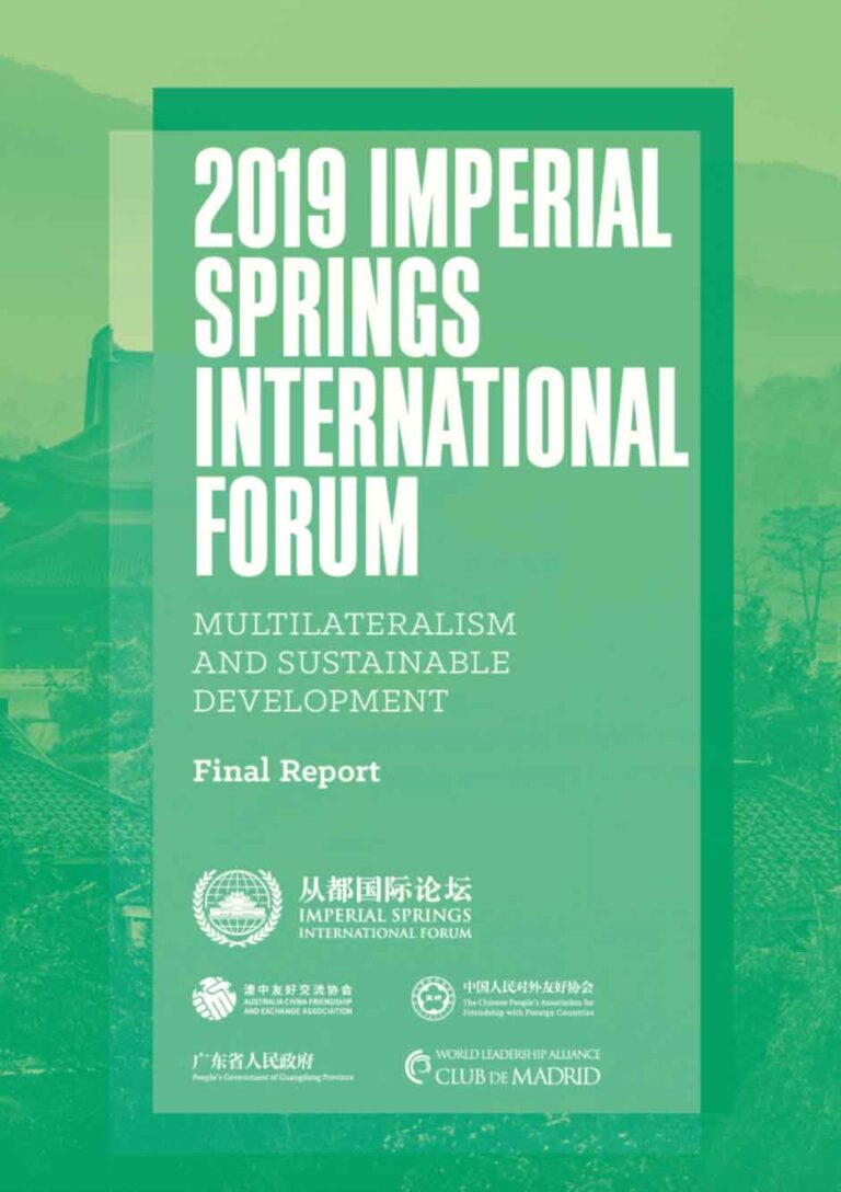 publicación Imperial Springs 2019