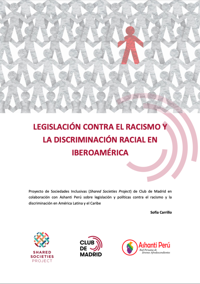 publicación Legislación contra el racismo y la discriminación racial en Iberoamérica