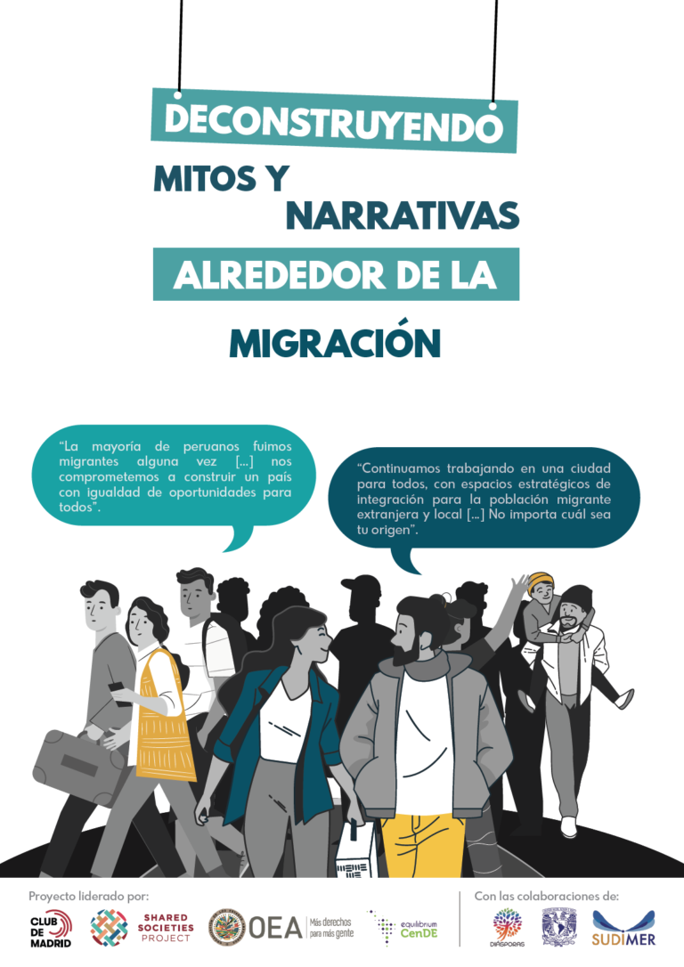 publicación Deconstruyendo mitos y narrativas alrededor de la migración