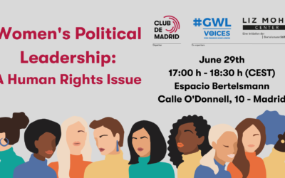 Women’s Political Leadership:  A Human Rights Issue
