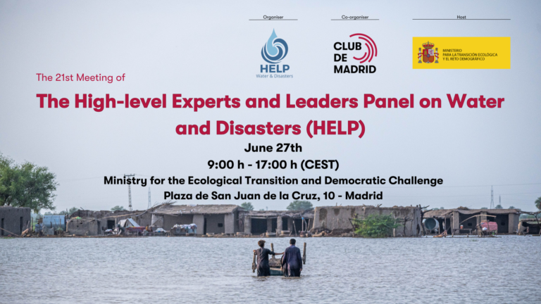 The 21st Meeting of the High-Level Experts and Leaders Panel on Water and Disasters (HELP)