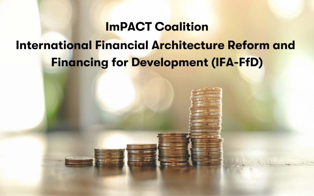 International Financial Architecture Reform and   Financing for Development (IFA-FfD)