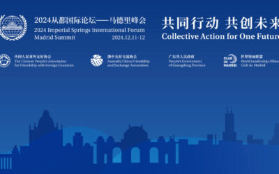 Madrid hosts the Imperial Springs International Forum for the first time, a key global platform for dialogue with China