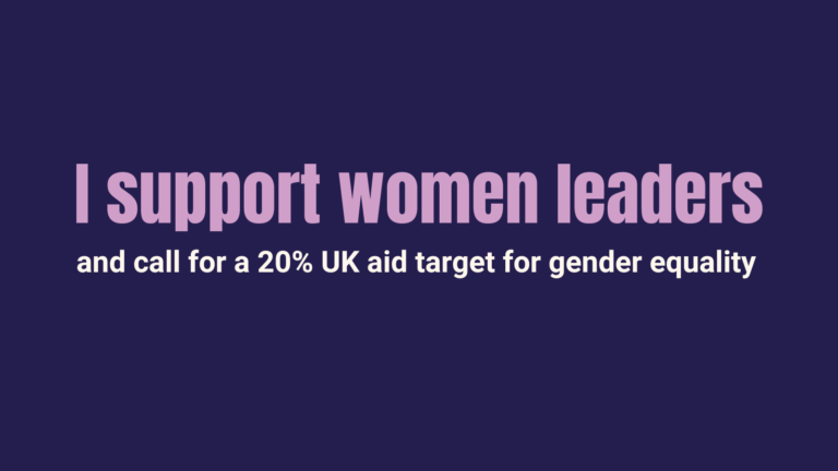 UK aid cuts: More than 90 activists and advocates call on UK Government to back women with UK Aid as polling shows public support