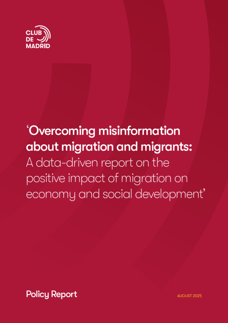 publicación Overcoming Misinformation about Migration and Migrants: A Data-Driven Report on the Positive Impact of Migration on Economy and Social Development