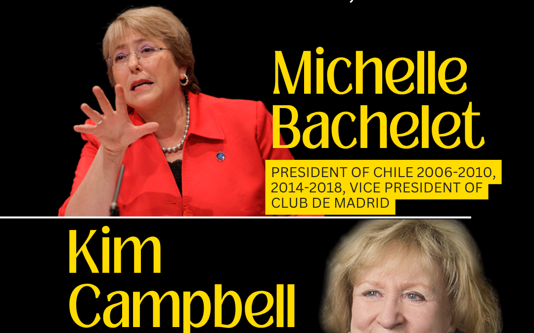 World Leaders on Stage | Michelle Bachelet & Kim Campbell in Firenze
