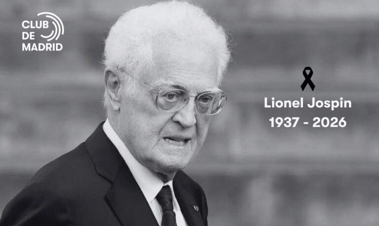 Club de Madrid pays tribute to Lionel Jospin