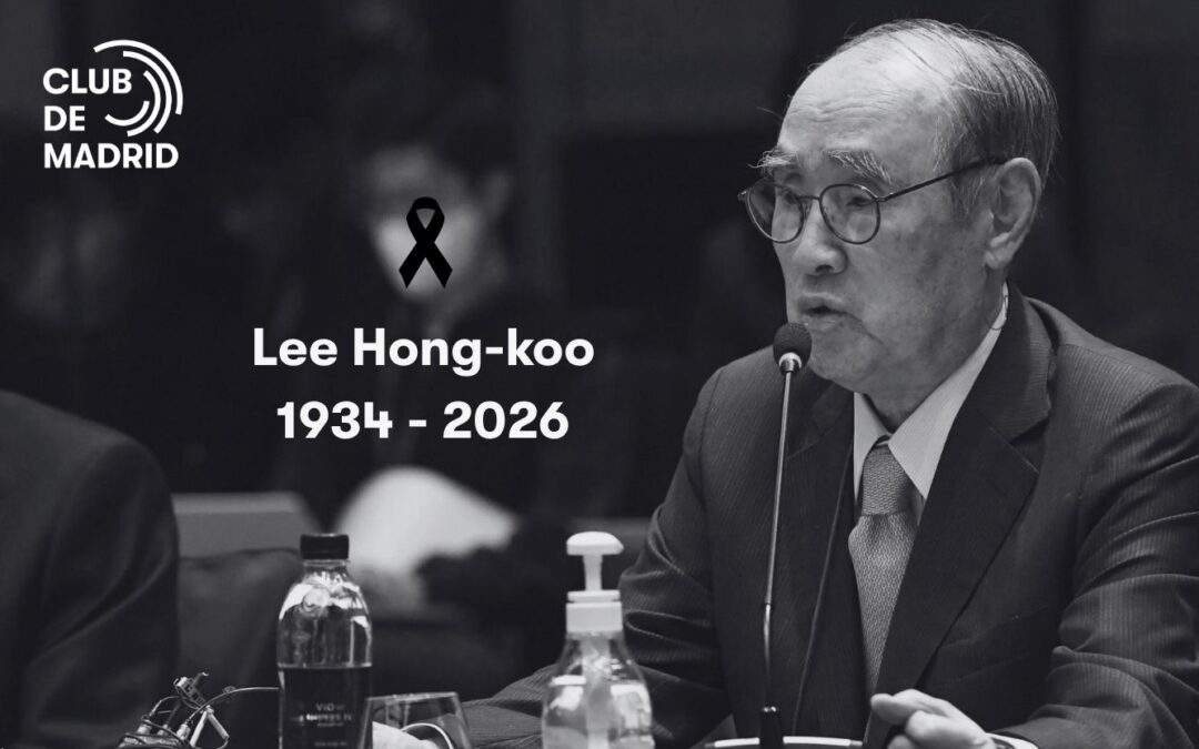 Club de Madrid mourns the passing of Lee Hong-koo
