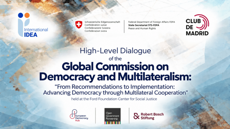 The Global Commission on Democracy and Multilateralism report calls for international cooperation to defend and renew democracy